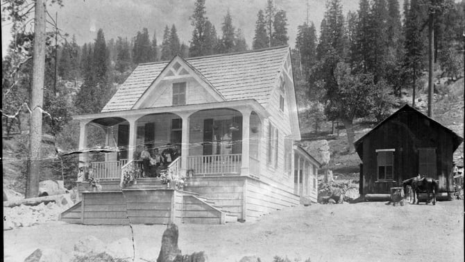 The Bruces and Their Wawona Sawmill
