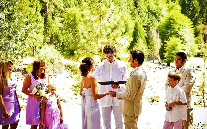 Wedding Ceremony by the River